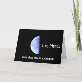 Tarjeta Una Vez En Una Luna Azul