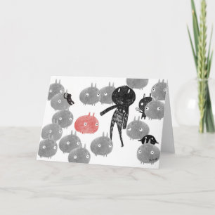 Tarjeta Una visita amistosa al bunnyland 2014