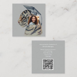 Tarjeta única de Invitación de graduación