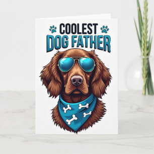 Tarjeta Única del Día del Padre para Perro