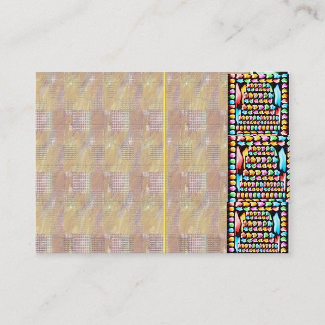 Tarjeta ÚNICA del negocio INUSUAL (Anverso)