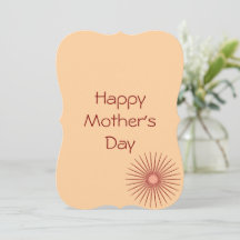 Tarjeta única para el día de la madre - sólo por e