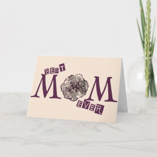 Tarjeta Único Guay "Mejor Mamá Nunca" Personalizado