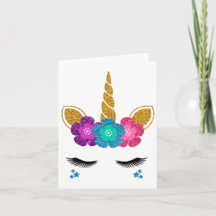 Tarjeta Unicorn Enfrenta Idea De Disfraces De Halloween Y