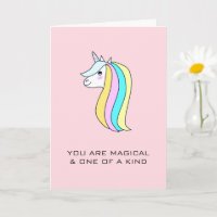 Unicorn Eres Mágico Único Amor