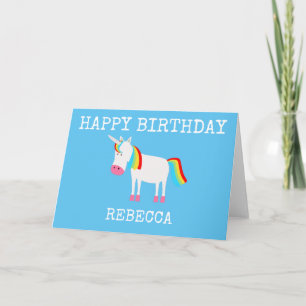 Tarjeta Unicornio