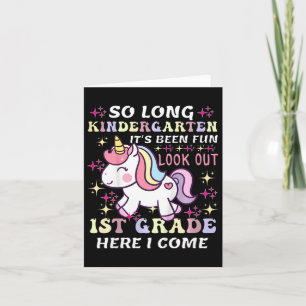 Tarjeta Unicornio Hasta Hace Tiempo El Jardín Infantil Ha