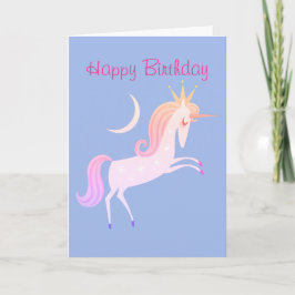 Tarjeta unicornio mágico