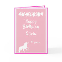 Unicornio rosa y blanco con estrellas