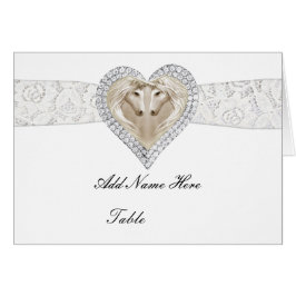 Tarjeta Unicornio Y Lugar De Mesa