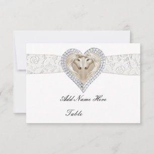 Tarjeta Unicornio Y Lugar De Mesa