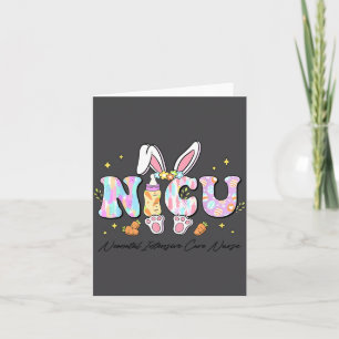 Tarjeta Unidad de Cuidados Intensivos Neonatales de Enferm