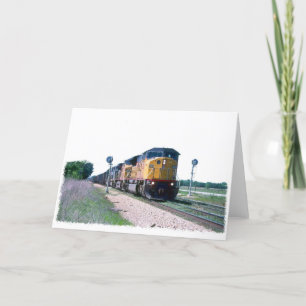 Tarjeta Unión el Pacífico Railroadiana