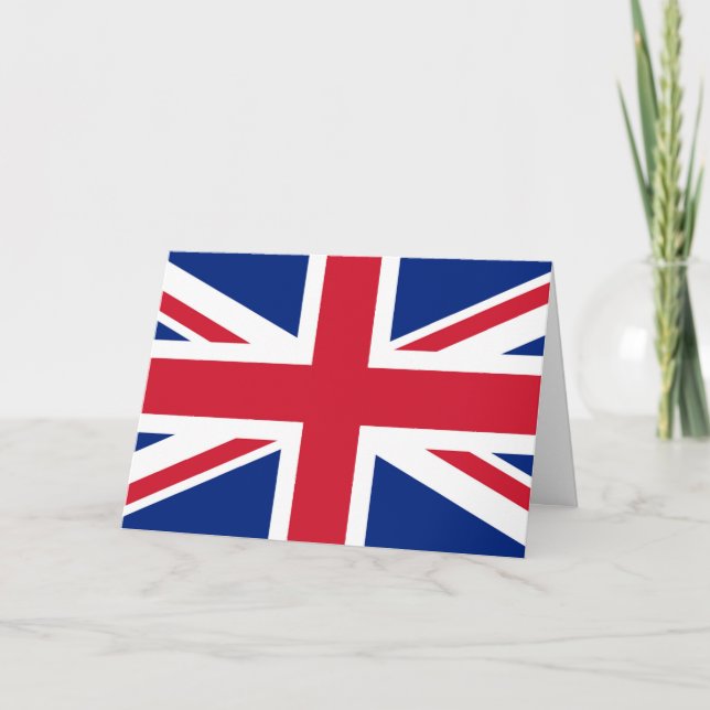 Tarjeta Union Jack Flag gcnt (Anverso)