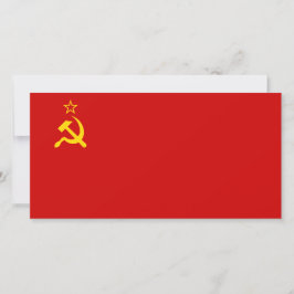 Tarjeta Unión Soviética (URSS) (Martillo y esquisto comuni