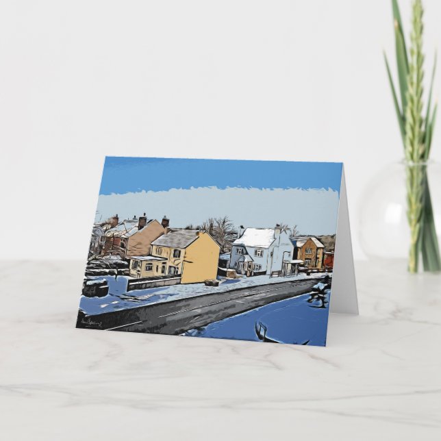 Tarjeta Union Street, Harthill con Woodall. (Anverso)