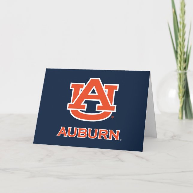 Tarjeta Universidad Auburn | AU Auburn (Anverso)