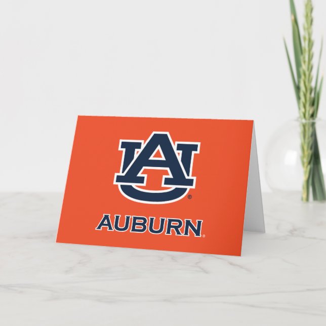 Tarjeta Universidad Auburn | AU Auburn (Anverso)