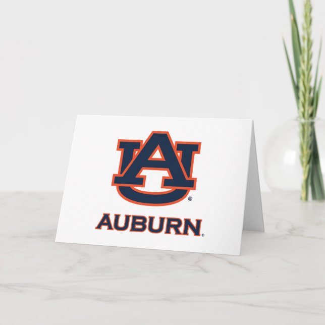 Tarjeta Universidad Auburn | AU Auburn (Anverso)
