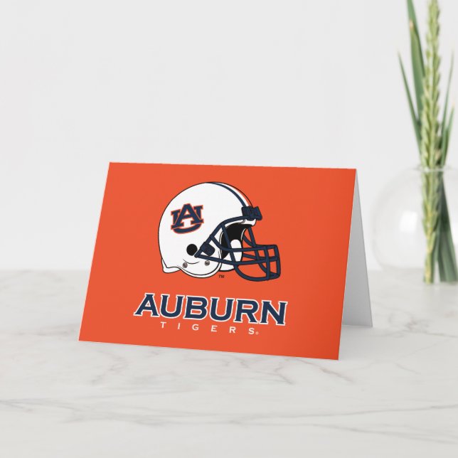 Tarjeta Universidad Auburn | Auburn Football (Anverso)