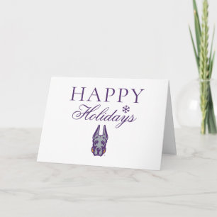 Tarjeta Universidad de Albany Great Danes