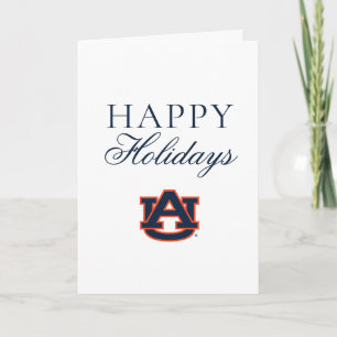Tarjeta Universidad de Auburn Día festivo