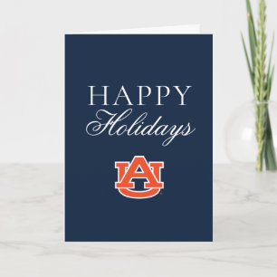 Tarjeta Universidad de Auburn Día festivo