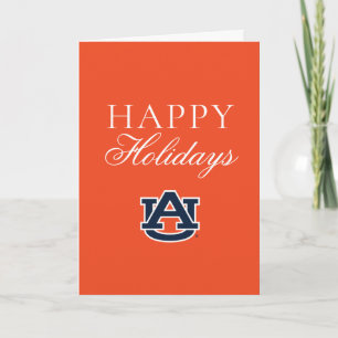 Tarjeta Universidad de Auburn Día festivo