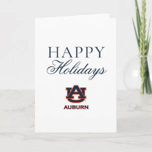 Tarjeta Universidad de Auburn Día festivo