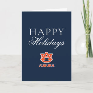 Tarjeta Universidad de Auburn Día festivo