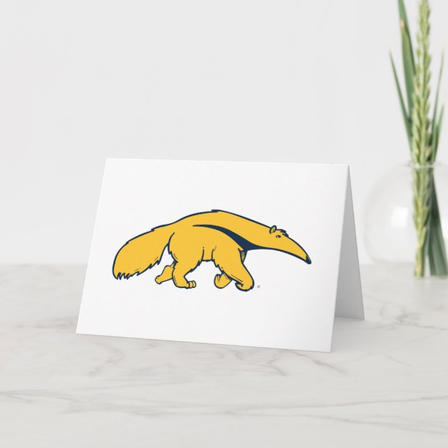 Tarjeta Universidad de California, Irvine Anteater (Anverso)