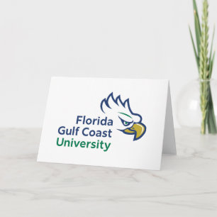 Tarjeta Universidad de la Costa del Golfo de Florida   Águ