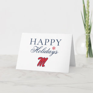 Tarjeta Universidad de Mississippi   Script M
