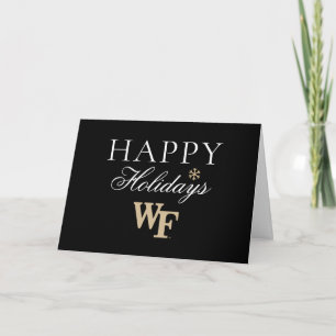 Tarjeta Universidad de Wake Forest   WF