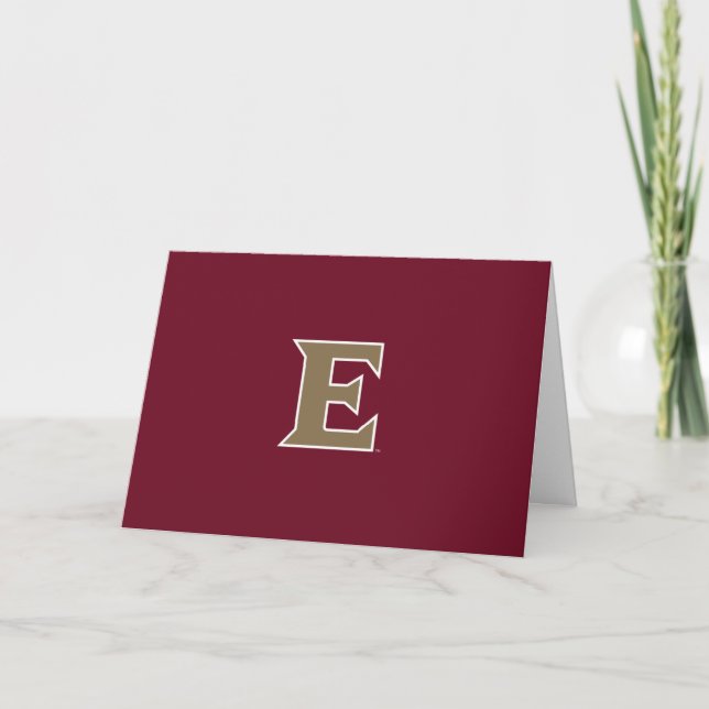 Tarjeta Universidad Elon E | Clase de 2OXX (Anverso)
