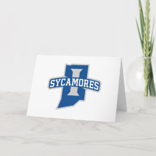 Tarjeta Universidad Estatal de Indiana Sycamores