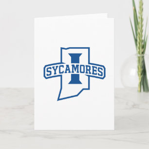 Tarjeta Universidad Estatal de Indiana Sycamores