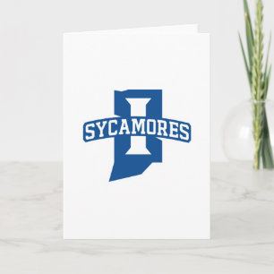 Tarjeta Universidad Estatal de Indiana Sycamores