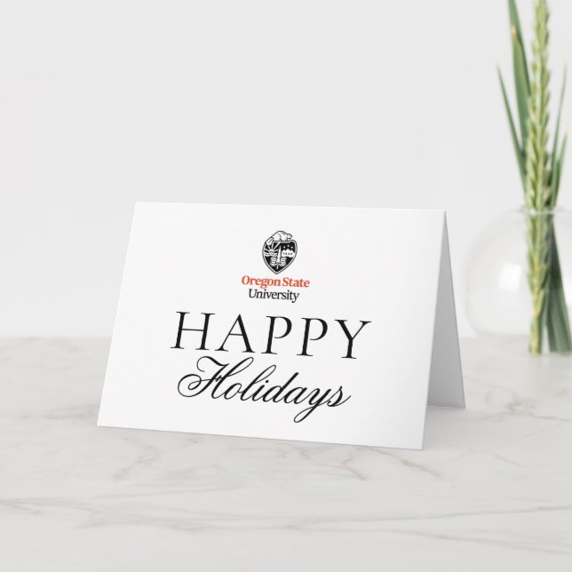 Tarjeta Universidad Estatal de Oregon (Anverso)