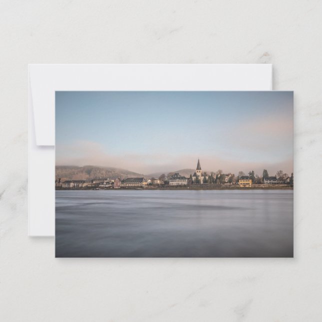 Tarjeta Unkel am Rhein (Anverso)