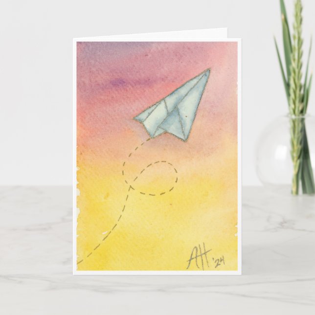 Tarjeta Up and Away (Anverso)