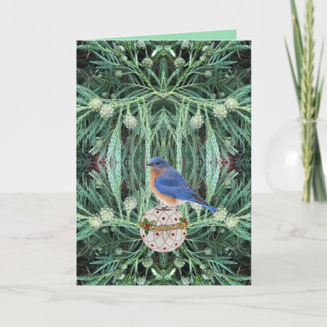 Tarjeta Uplifting Christmas Card with Message of Hope (Anverso)