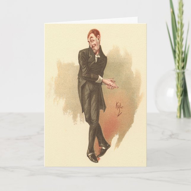 Tarjeta Uriah Heep de Kyd de David Copperfield (Anverso)