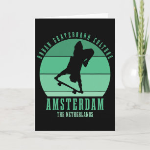 Tarjeta Urnio de patinador de Amsterdam Patinaje 5