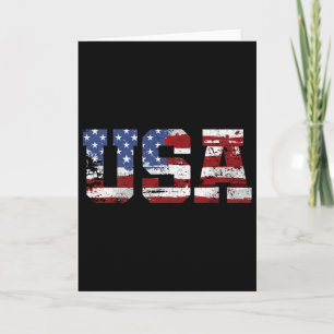 Tarjeta Usa Bandera Americana Cerveza Artesanal Vintage Ce