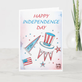 Tarjeta USA Independence Day - Motifs