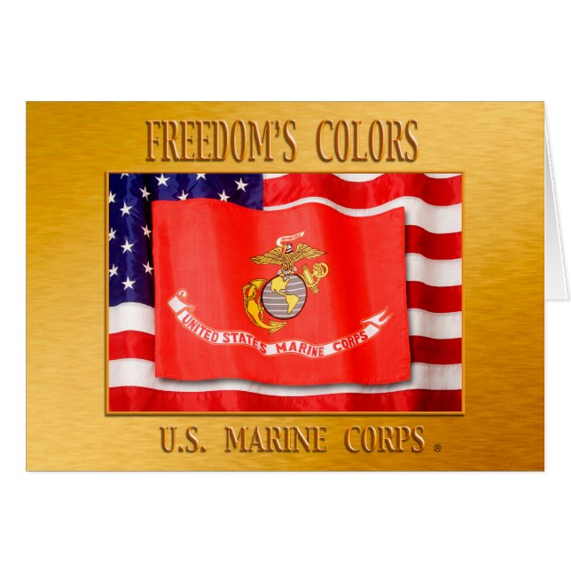 Tarjeta USMC (Anverso (Horizontal))