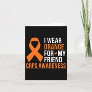 Tarjeta Uso Naranja Para Mi Amigo Rsd Crps Awareness Mon