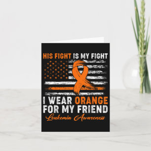 Tarjeta Uso Naranja Para Mi Averiguador De Leucemia