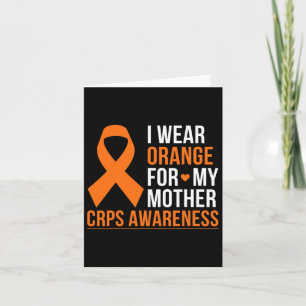Tarjeta Uso Naranja Para Mi Madre Rsd Crps Awareness Mon